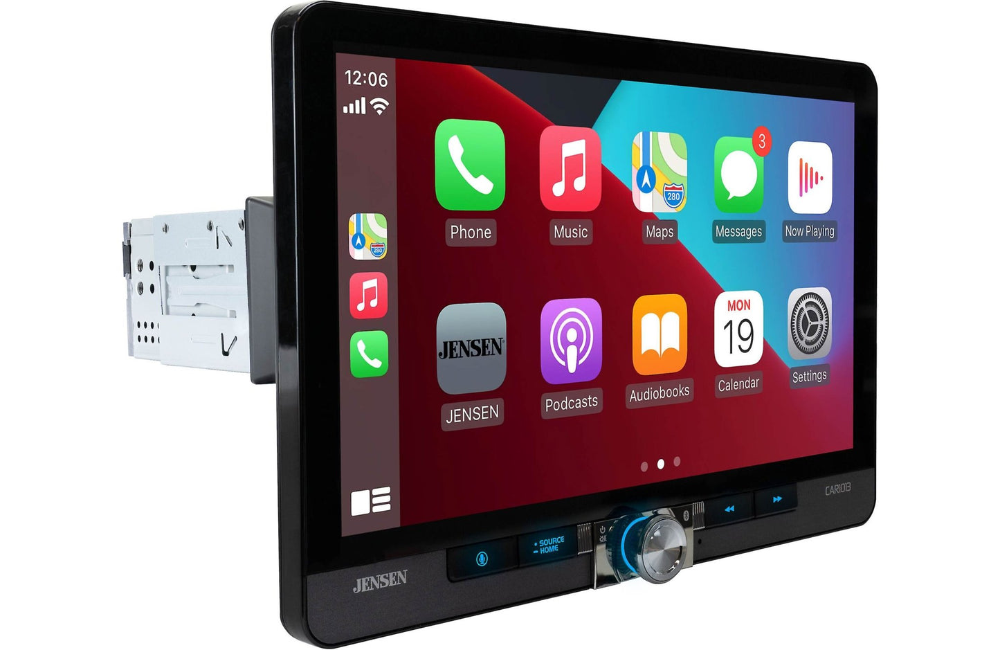 Jensen CAR1013 Single - DIN Digital Multimedia Receiver (does not play discs) - electronicsexpo.com - Car Stereo Receivers