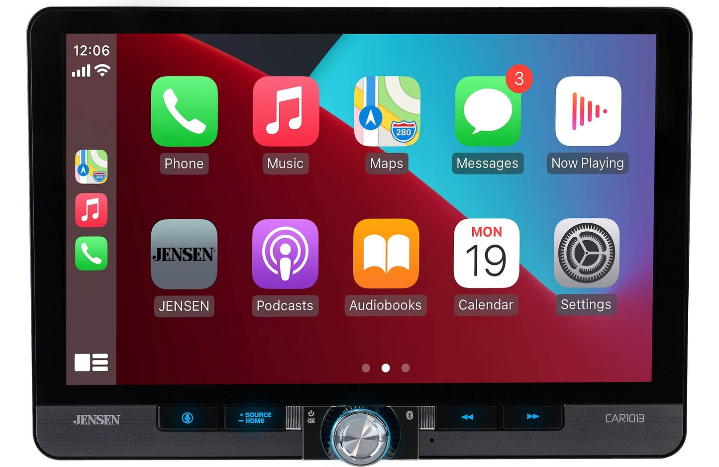 Jensen CAR1013 Single - DIN Digital Multimedia Receiver (does not play discs) - electronicsexpo.com - Car Stereo Receivers