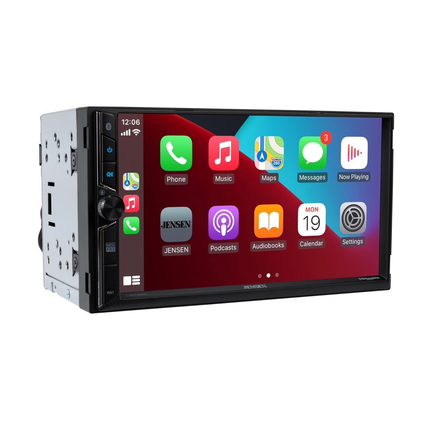 Jensen CAR714MW 7" Double - DIN Digital Multimedia Receiver - electronicsexpo.com - Car Stereo Receivers