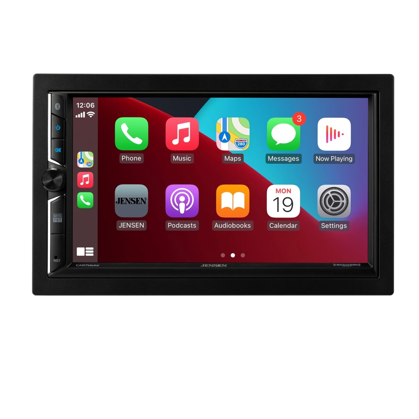 Jensen CAR714MW 7" Double - DIN Digital Multimedia Receiver - electronicsexpo.com - Car Stereo Receivers