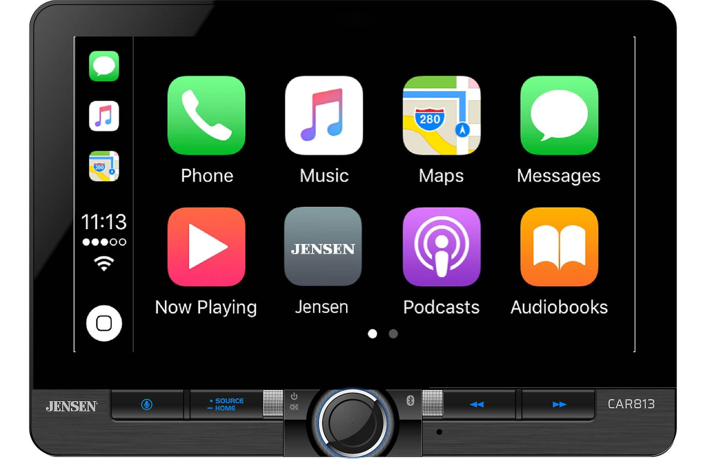 Jensen CAR813 Digital Multimedia Receiver (does not play discs) - electronicsexpo.com - Car Stereo Receivers