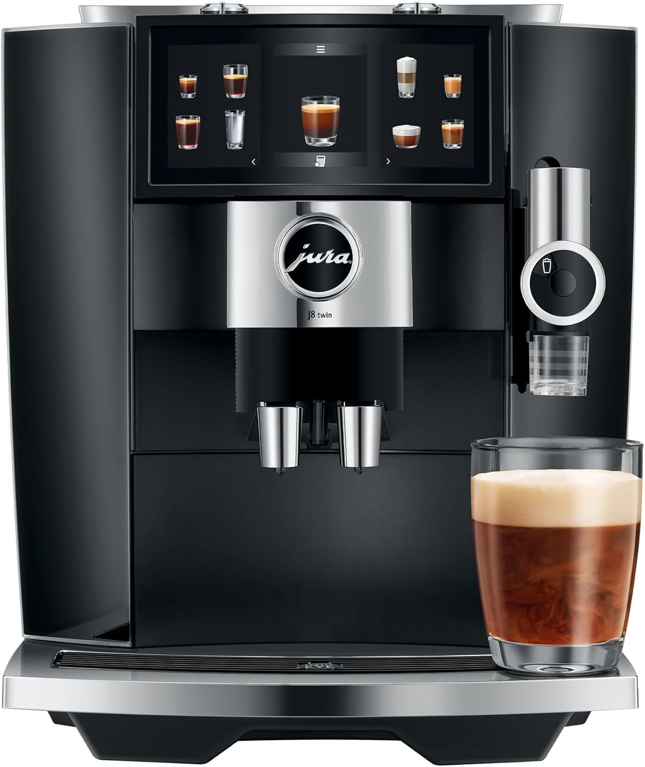 JURA J8 Twin 15658 Automatic Coffee Machine (Diamond Black) - electronicsexpo.com - Coffee Machines