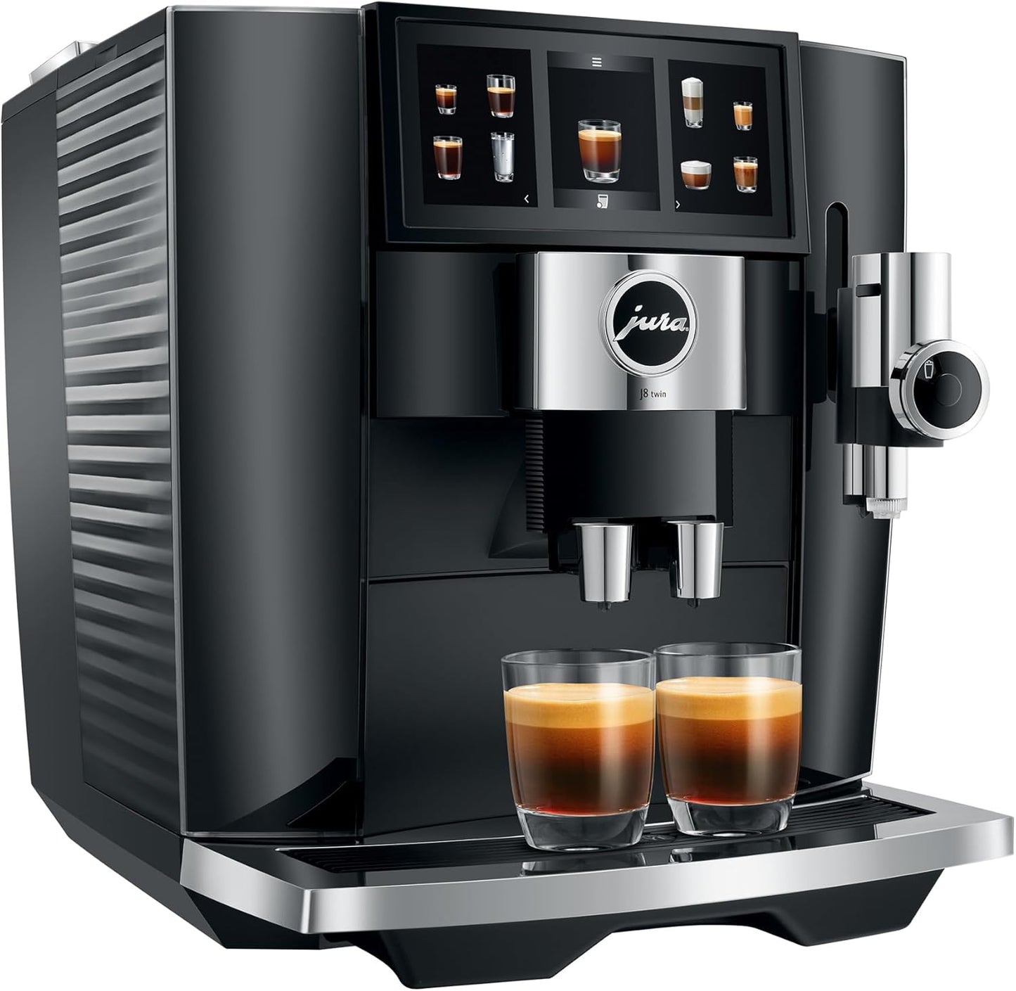 JURA J8 Twin 15658 Automatic Coffee Machine (Diamond Black) - electronicsexpo.com - Coffee Machines