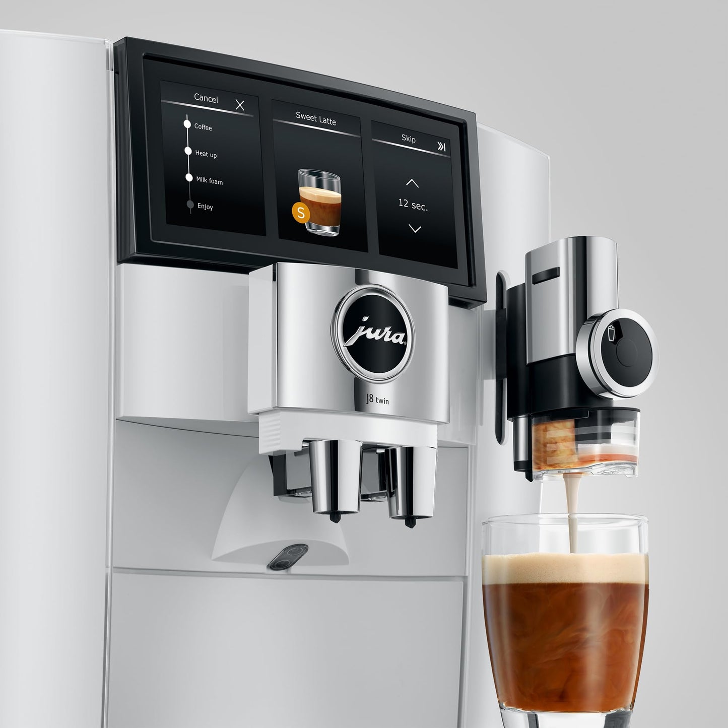 JURA J8 Twin Diamond White Automatic Coffee Machine - electronicsexpo.com - Coffee Machines