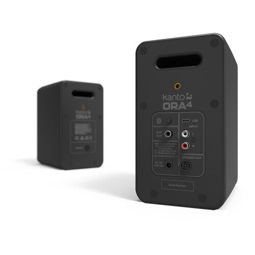 Kanto Living ORA4 Active 2 - Way Reference Desktop Speakers with Bluetooth Streaming (Pair) - electronicsexpo.com - Powered Speakers
