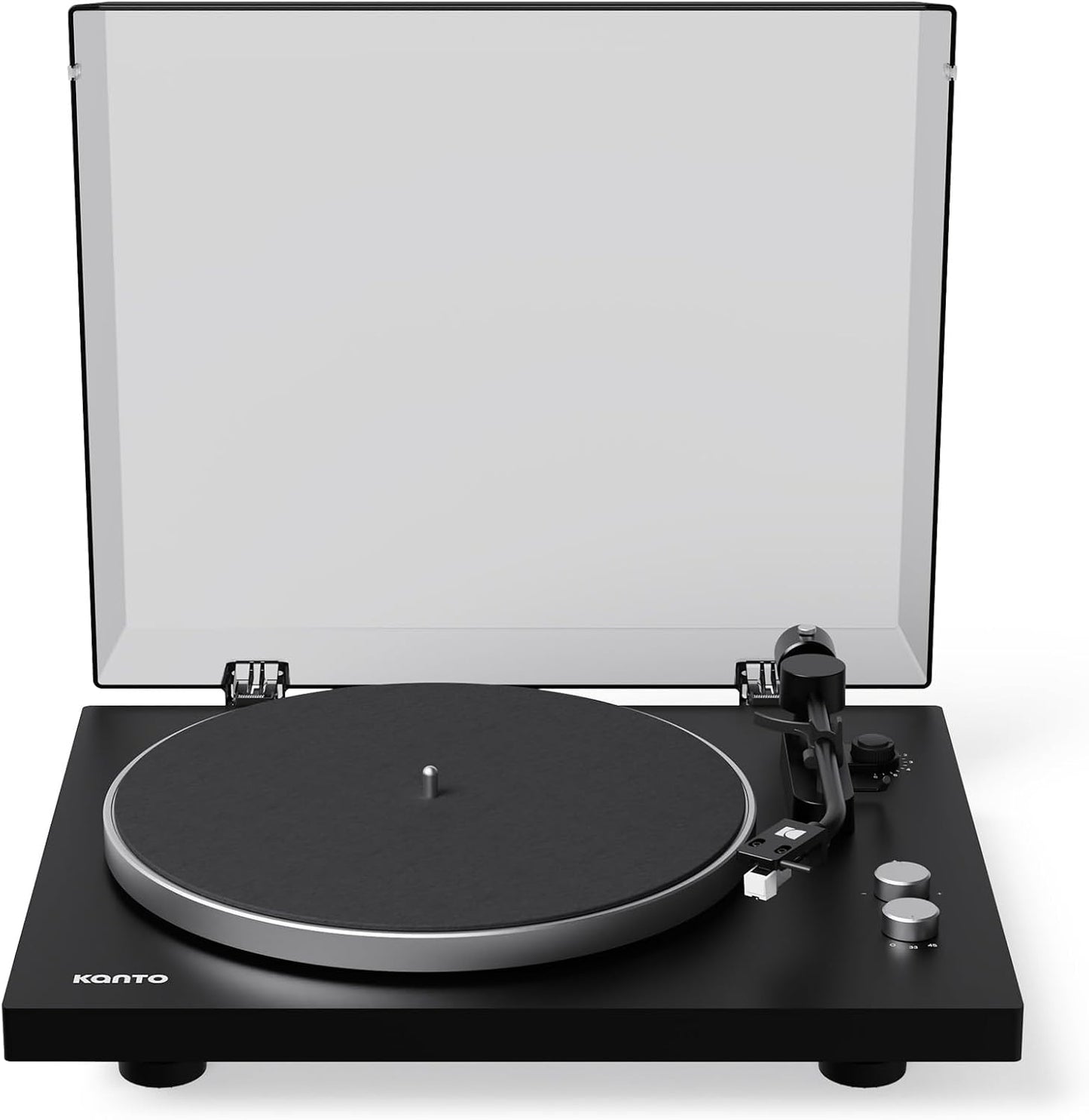 Kanto OBI3 Bluetooth 5.3 Turntable with Built-In Preamp - electronicsexpo.com-Turntables