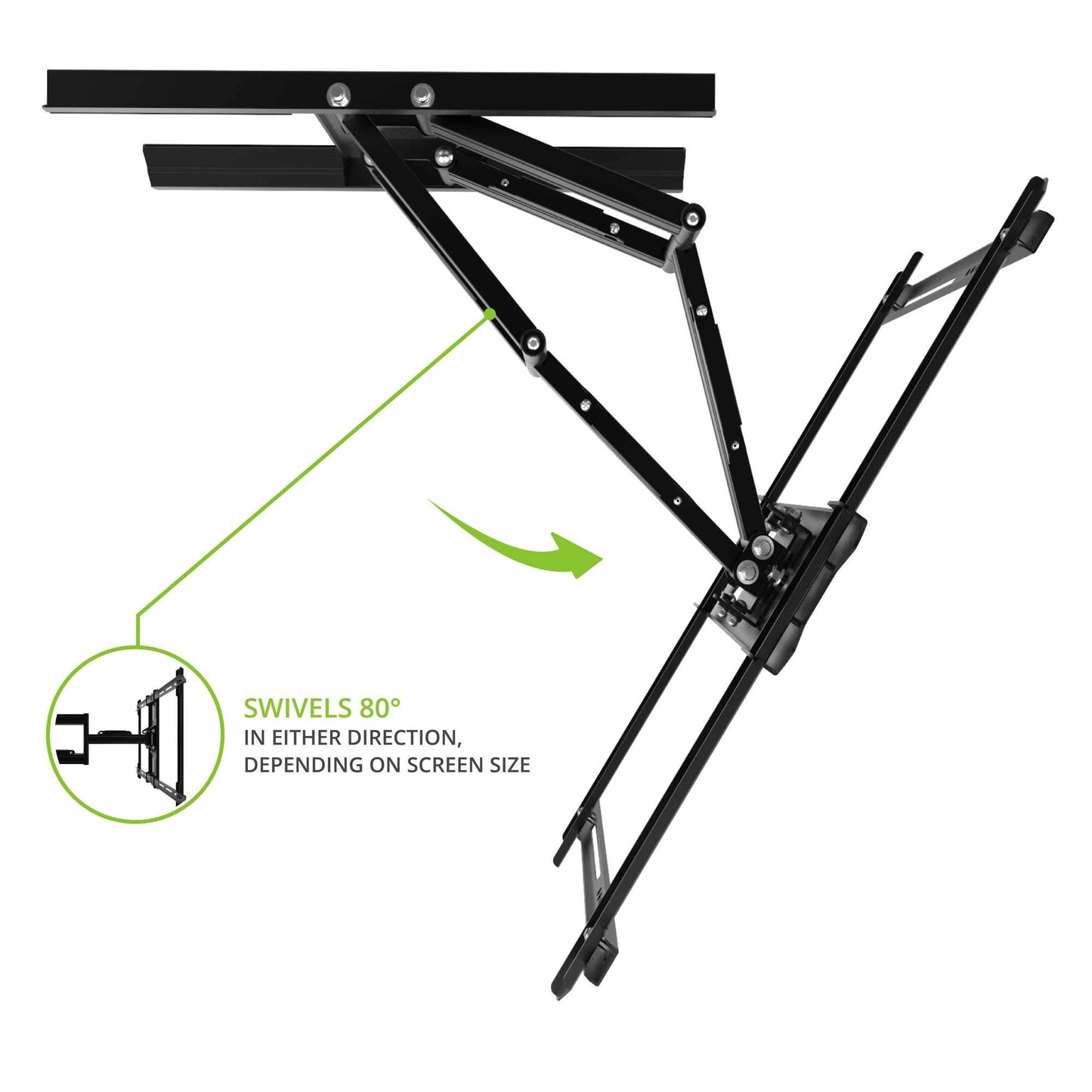 Kanto PDX700G Outdoor Full Motion Articulating Arms TV Wall Mount for 42" to 100" TVs - electronicsexpo.com - TV Wall Mounts