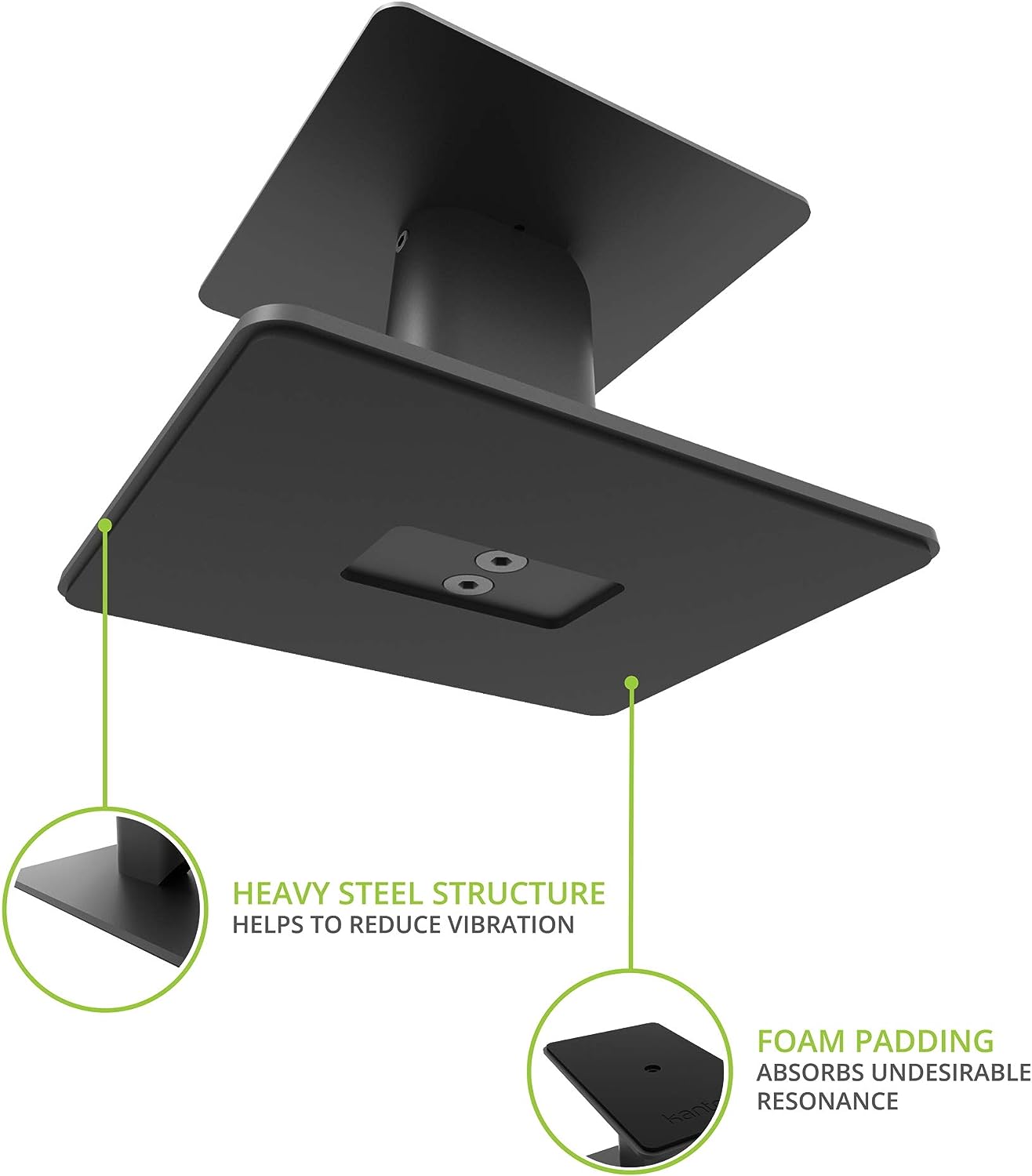 Kanto SP6HD 6" Desktop Speaker Stands (Pair) - electronicsexpo.com - Speaker Stands & A/V Racks