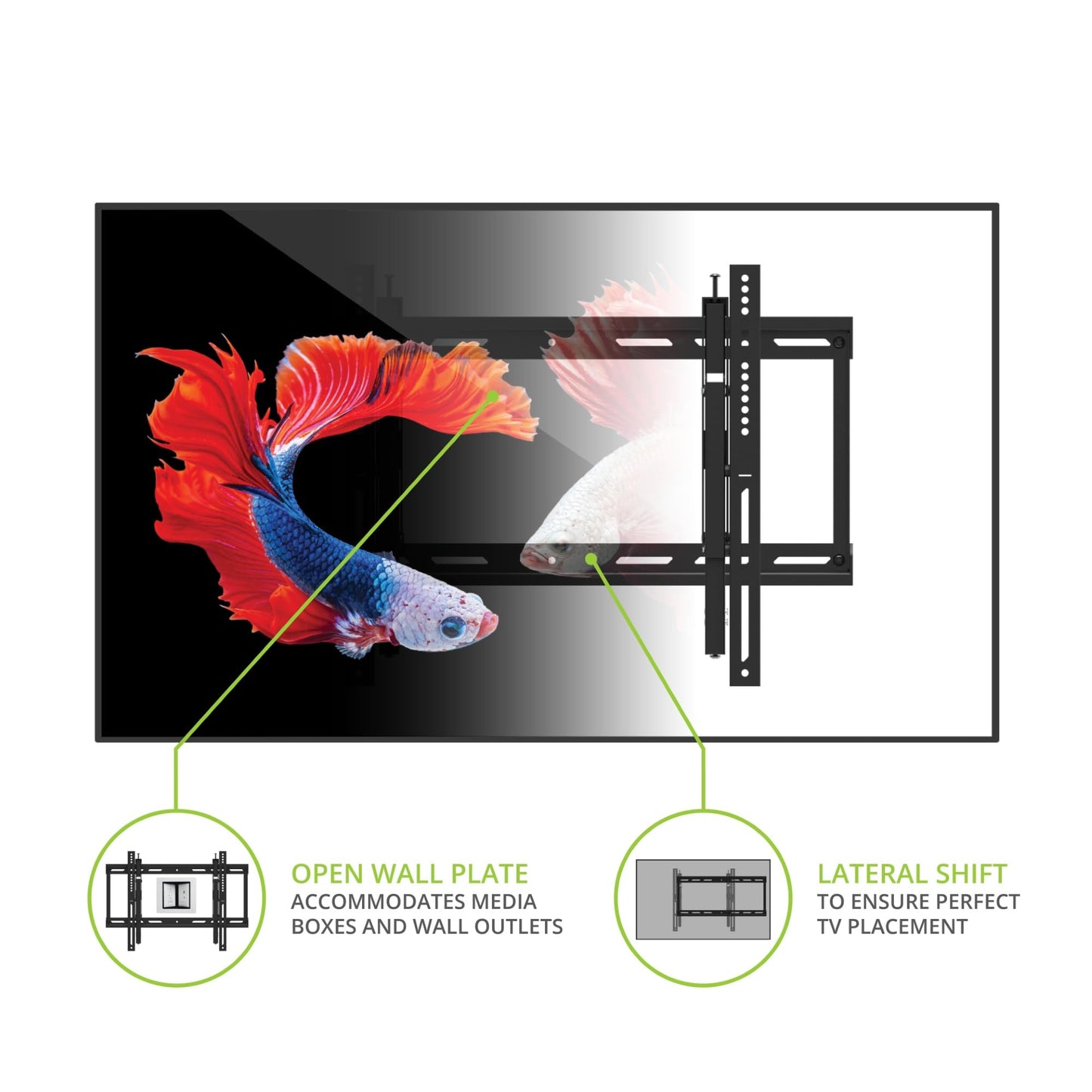 Kanto TE300 Advanced Extend and Tilting TV Wall Mount - electronicsexpo.com - TV Wall Mounts