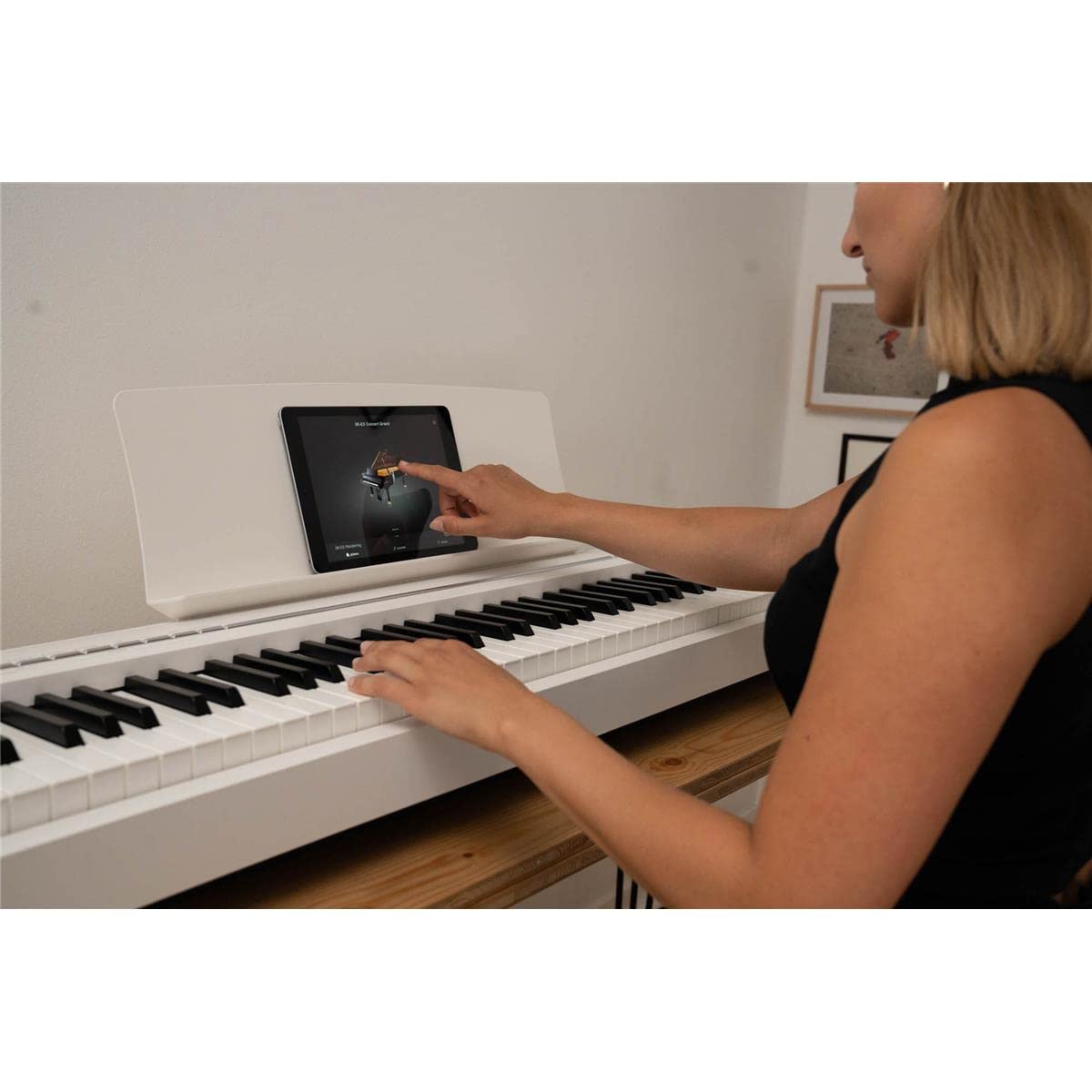 Kawai ES120 88 - key Digital Piano with Speakers (White) - electronicsexpo.com - Digital Pianos