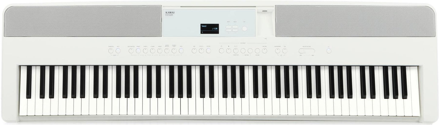 Kawai ES520 88 - key Digital Piano with Speakers (White) - electronicsexpo.com - Digital Pianos