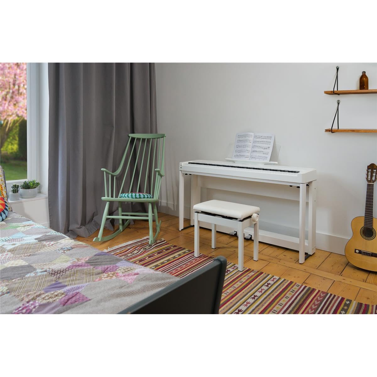 Kawai ES520 88 - key Digital Piano with Speakers (White) - electronicsexpo.com - Digital Pianos