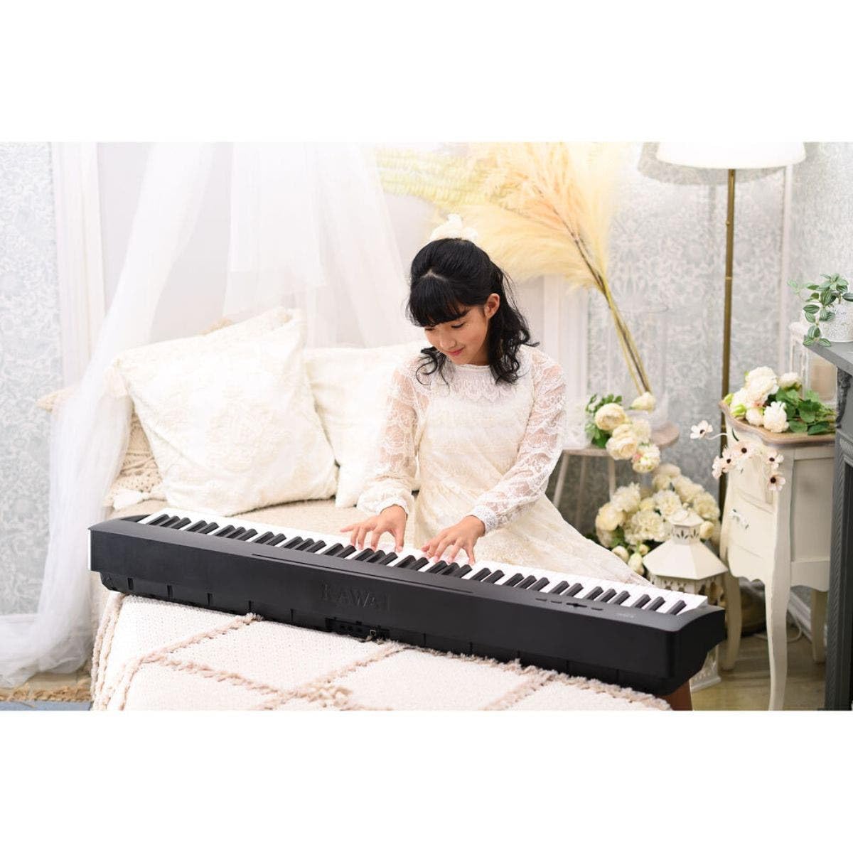 Kawai ES60 88 - Key Digital Piano (Black) - electronicsexpo.com - Digital Pianos