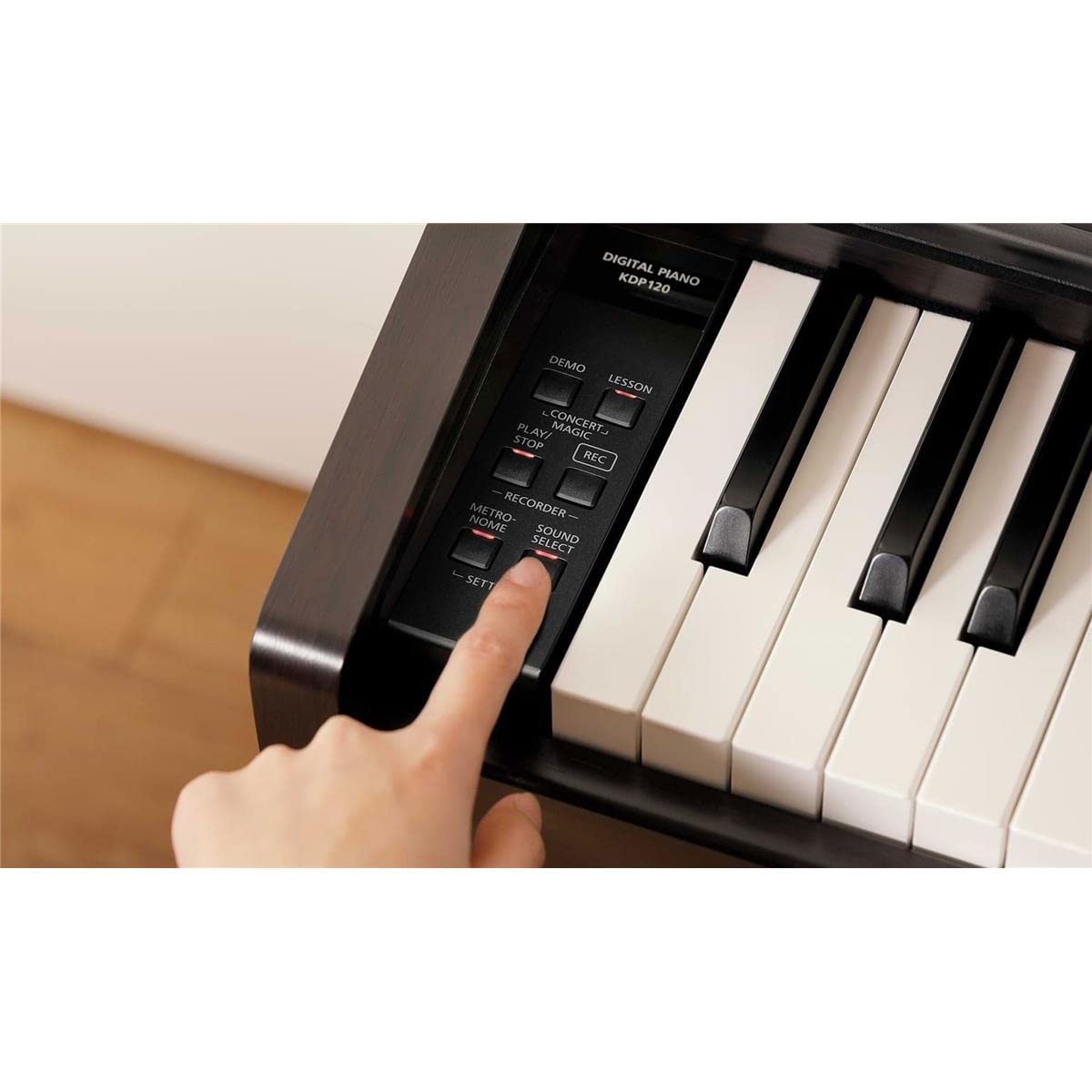Kawai KDP120 Digital Home Piano (Premium Rosewood) - electronicsexpo.com - Digital Pianos