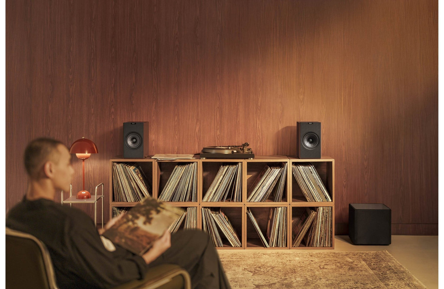 KEF Coda W Powered Stereo Speakers with Bluetooth (Pair) - electronicsexpo.com-Powered Speakers