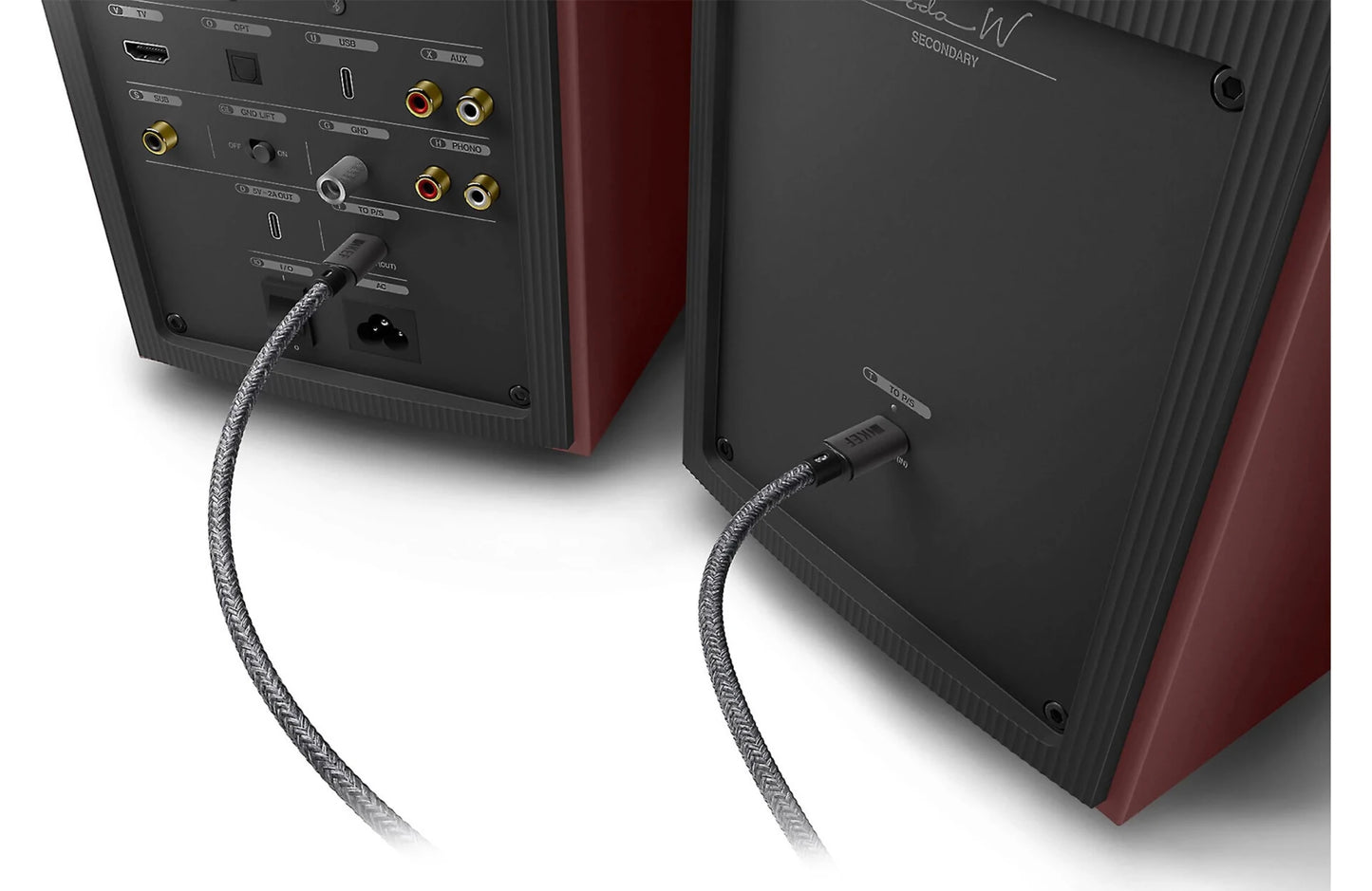 KEF Coda W Powered Stereo Speakers with Bluetooth (Pair) - electronicsexpo.com-Powered Speakers