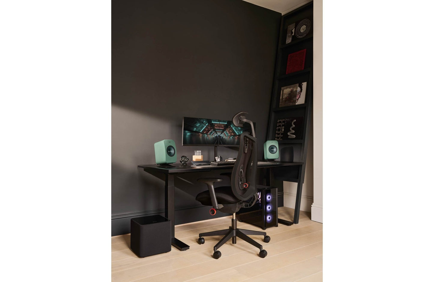 KEF Kube 8 MIE 8" Compact Powered Subwoofer - electronicsexpo.com - Subwoofers