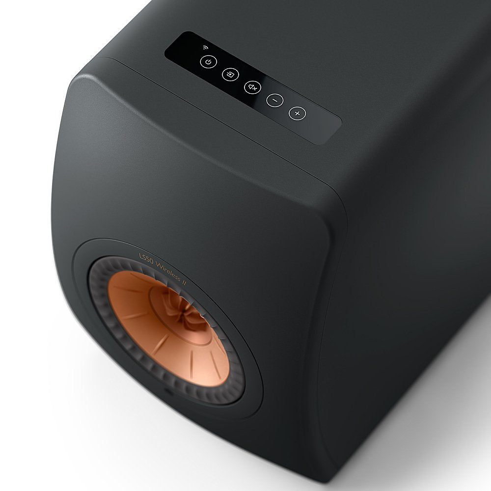 KEF LS50 Wireless II Powered Stereo Speakers With Wi - Fi, Bluetooth, and Apple AirPlay (Pair) - electronicsexpo.com - Powered Speakers