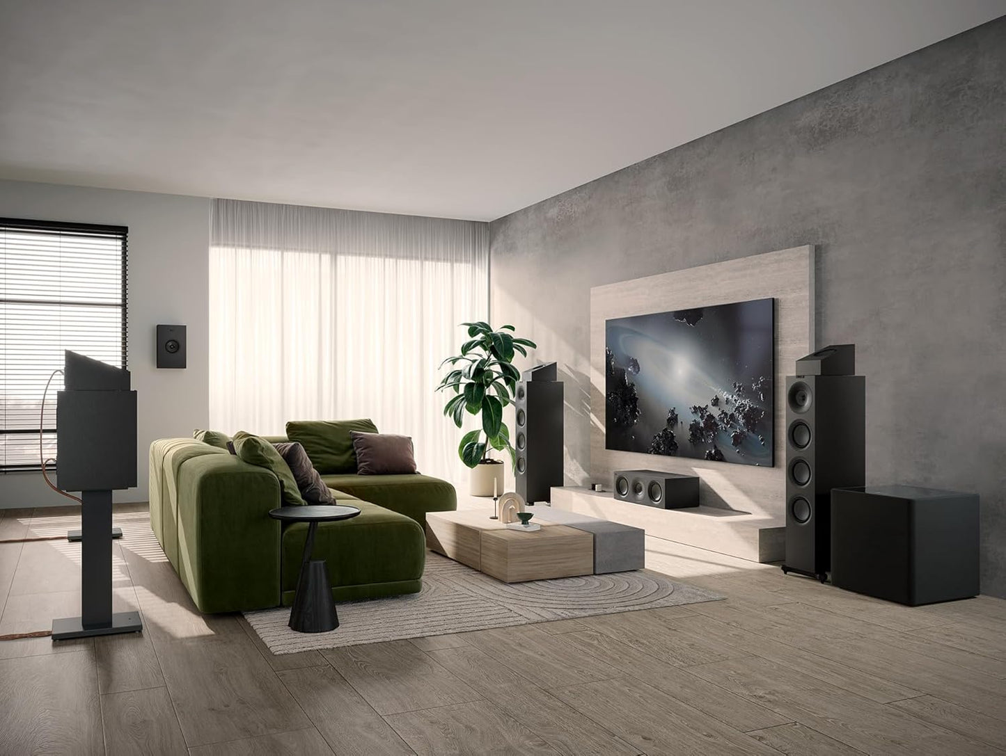 KEF Q6 Meta LCR/Center Channel Speaker Each (Open Box) - electronicsexpo.com - Center Channel Speaker