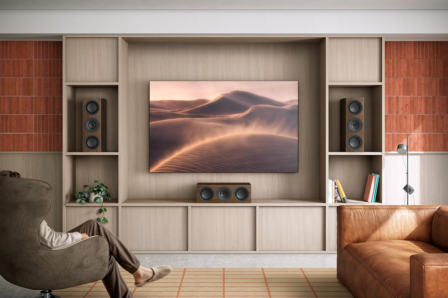 KEF Q6 Meta LCR/Center Channel Speaker Each (Open Box) - electronicsexpo.com - Center Channel Speaker