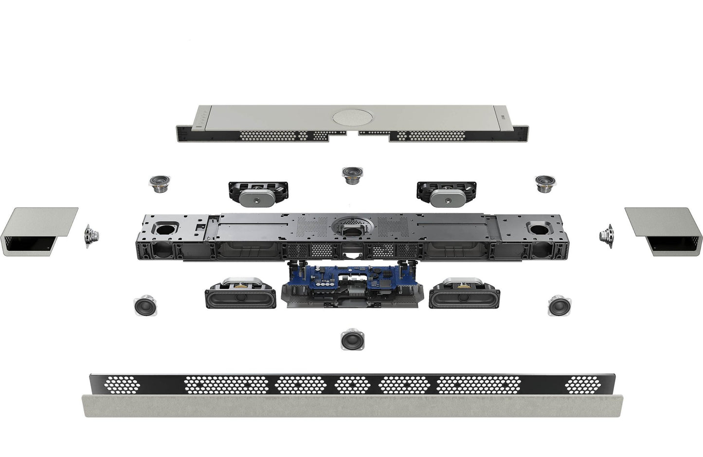 KEF XIO Powered 5.1.2 - Channel Dolby Atmos Sound Bar with Wi - Fi and Bluetooth - electronicsexpo.com - Soundbars