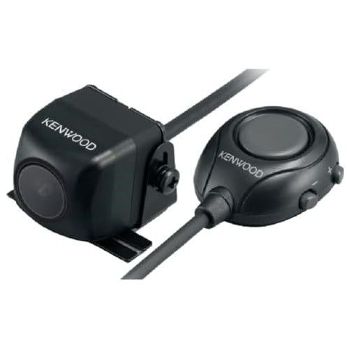 Kenwood CMOS - 320LP Front or Rear View Camera with License Plate Mounting Kit & Camera Switch Unit (Open Box) - electronicsexpo.com - Dash Cam + Backup Camera