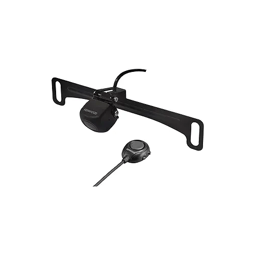 Kenwood CMOS - 320LP Front or Rear View Camera with License Plate Mounting Kit & Camera Switch Unit (Open Box) - electronicsexpo.com - Dash Cam + Backup Camera