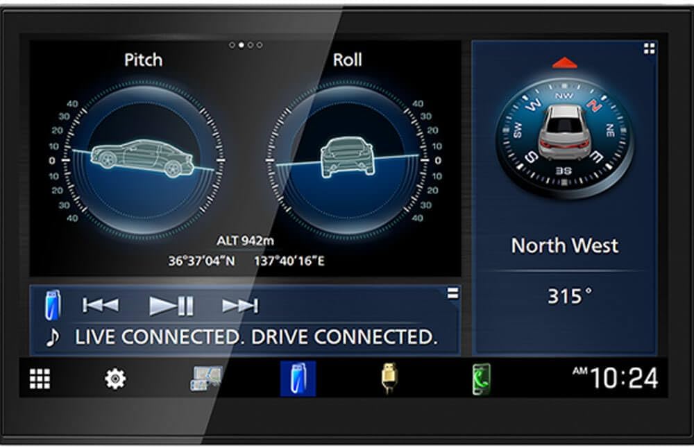 Kenwood DAX8000S 8" OEM Replacement Digital Multimedia Receiver - electronicsexpo.com - Car Stereo Receivers