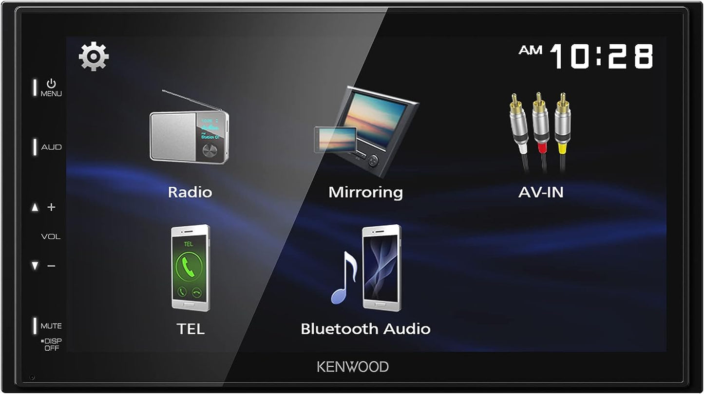 Kenwood DMX129BT Double - DIN Digital Multimedia Receiver (does not play discs) - electronicsexpo.com - Car Stereo Receivers