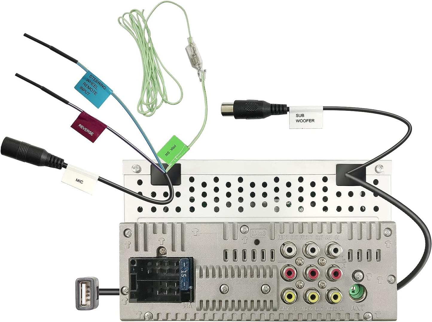 Kenwood DMX129BT Double - DIN Digital Multimedia Receiver (does not play discs) - electronicsexpo.com - Car Stereo Receivers