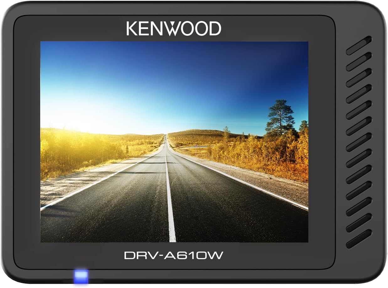 Kenwood DRV - A610WDP Compact 4K HD Dash Camera with 2" Display, Wi - Fi, and GPS (Open Box) - electronicsexpo.com - Dash Camera