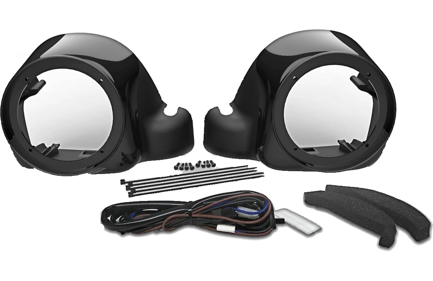 Kenwood Excelon CA - POD14LC Lower Speaker Pods for Liquid - Cooled Harley - Davidson Touring Motorcycles - electronicsexpo.com - Motorcycle + ATV + UTV