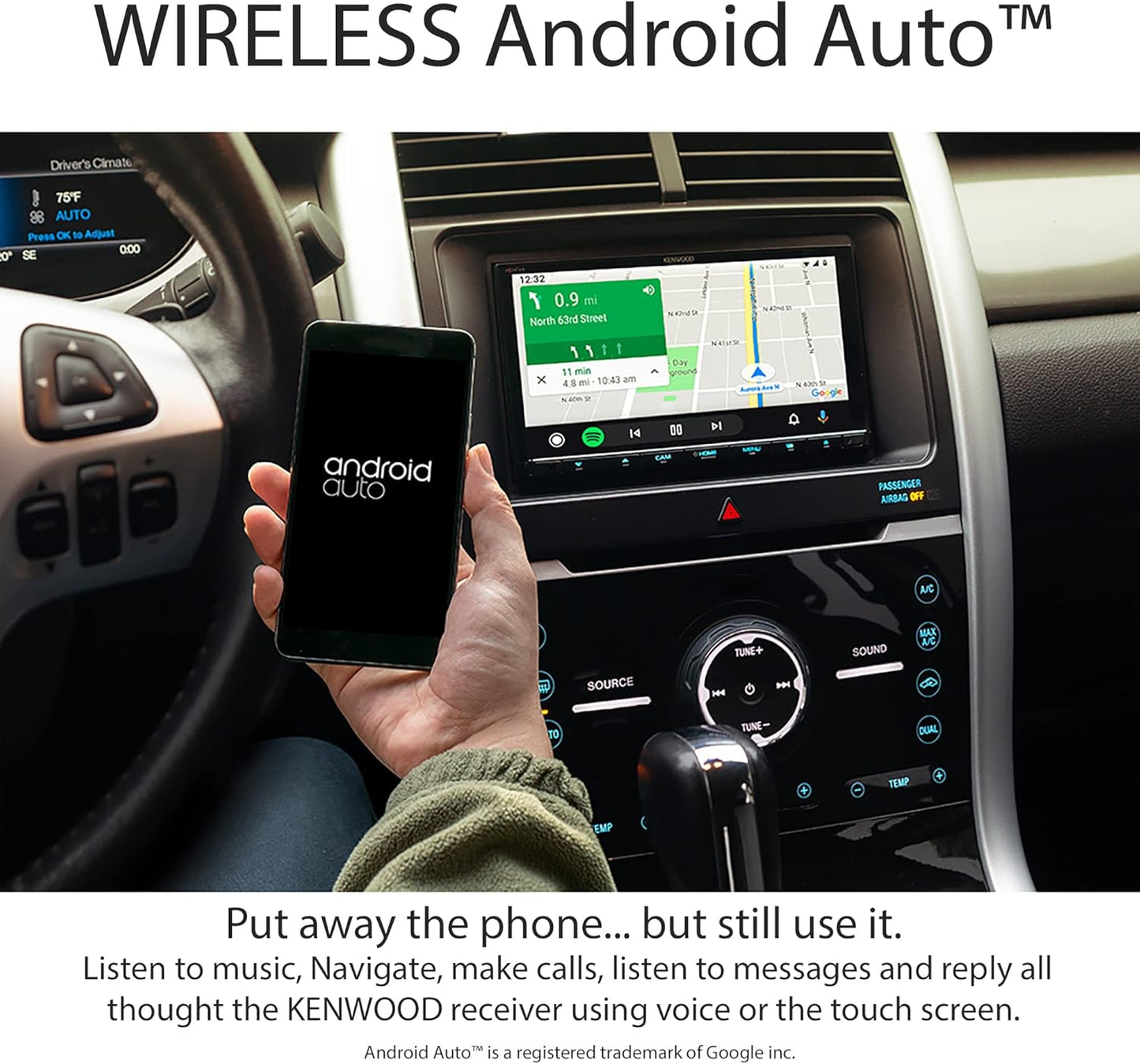 Kenwood Excelon DDX9907XR 6.8" Capacitive Touch Panel DVD Receiver - electronicsexpo.com - Car Stereo Receivers