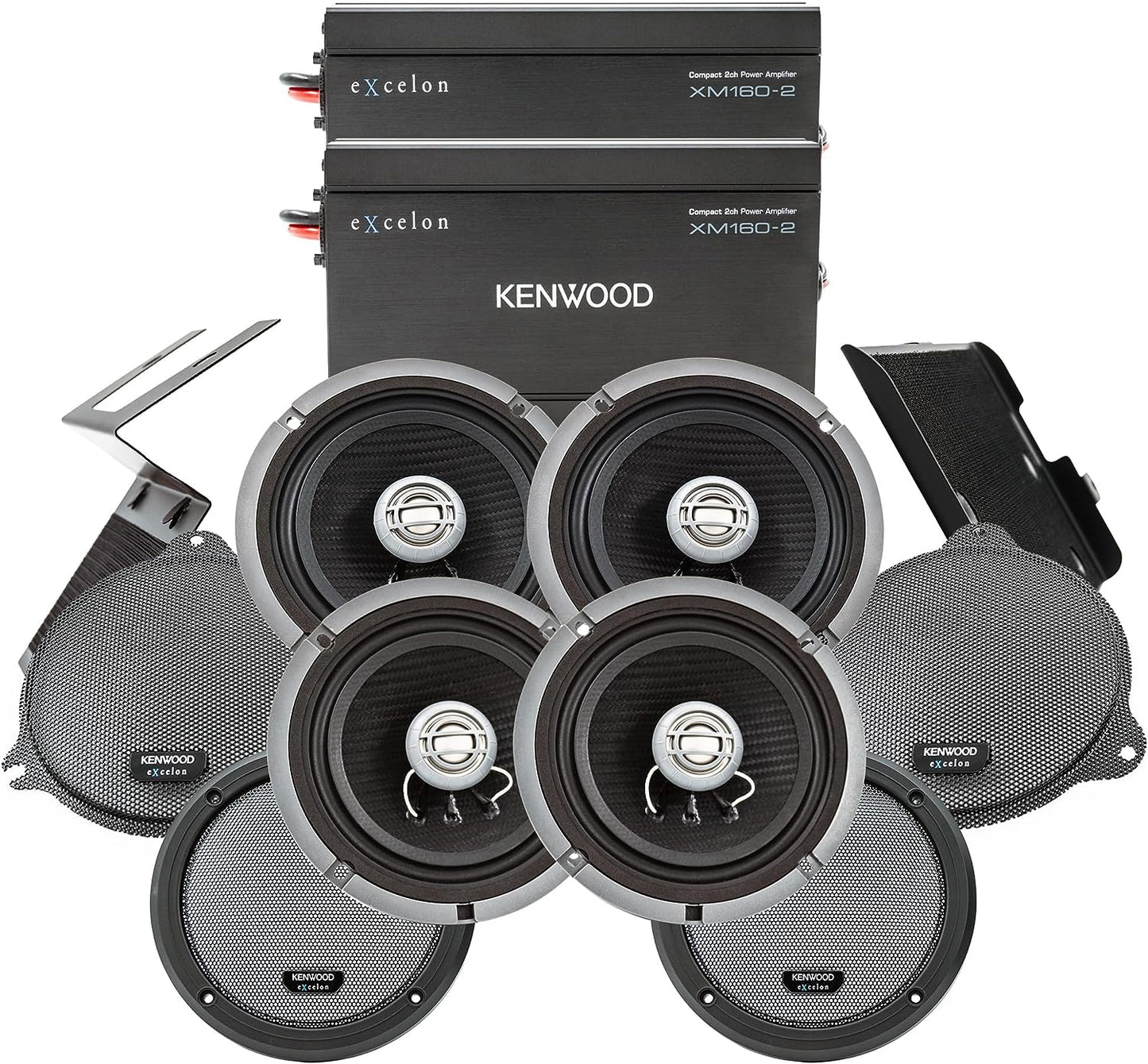 Kenwood Excelon P - HD4UT Audio Kit for Select 2014 - Up Harley - Davidson Motorcycles with Tour - Pak - electronicsexpo.com - Motorcycle + ATV + UTV