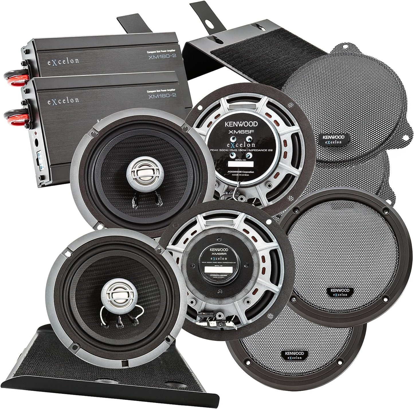 Kenwood Excelon P - HD4UT Audio Kit for Select 2014 - Up Harley - Davidson Motorcycles with Tour - Pak - electronicsexpo.com - Motorcycle + ATV + UTV