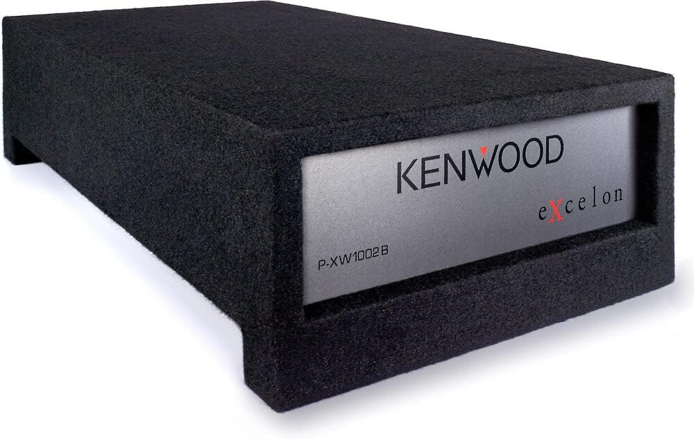 Kenwood Excelon P - XW1002B 10" Subwoofer with Sealed Down - Firing Enclosure - electronicsexpo.com - Car Subwoofers