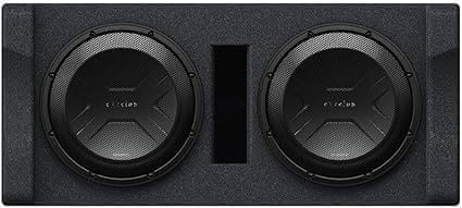 Kenwood Excelon P - XW1221D Ported 2 - ohm Dual Enclosure with Two 12" Subwoofers - electronicsexpo.com - Car Subwoofers
