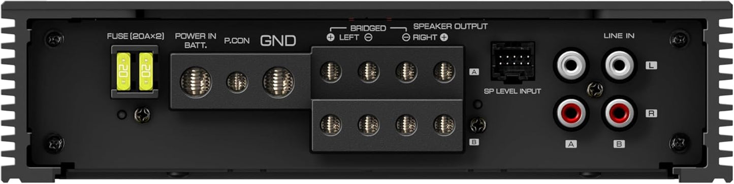 Kenwood Excelon X303 - 4 Class D 4 - Channel Power Amplifier - electronicsexpo.com - Car Amplifiers + Equalizers
