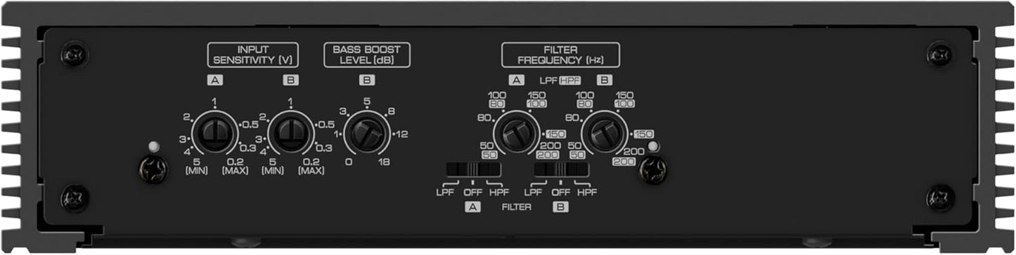 Kenwood Excelon X303 - 4 Class D 4 - Channel Power Amplifier - electronicsexpo.com - Car Amplifiers + Equalizers