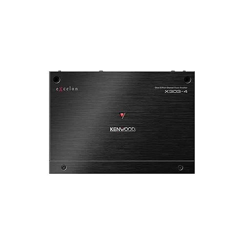 Kenwood Excelon X303 - 4 Class D 4 - Channel Power Amplifier - electronicsexpo.com - Car Amplifiers + Equalizers