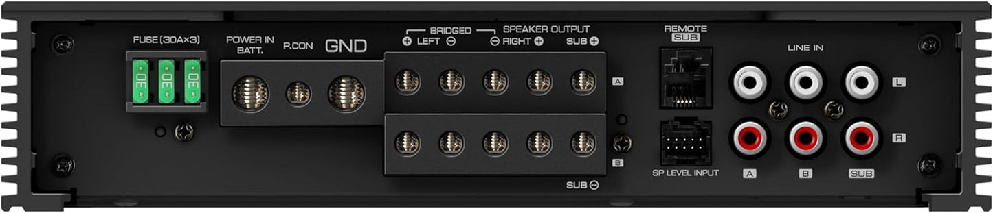 Kenwood Excelon X803 - 5 Class D 5 - Channel Power Amplifier (Open Box) - electronicsexpo.com - Car Amplifiers + Equalizers