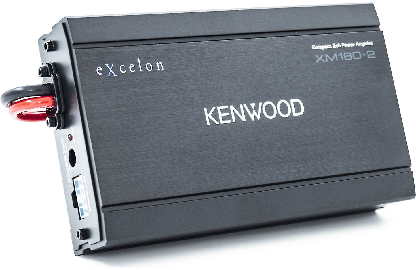 Kenwood Excelon XM160 - 2 - 98 Compact 2 - Channel Amplifier for Select 1998 - 2013 Harley - Davidson Motorcycles — 80 watts RMS x 2 - electronicsexpo.com - Motorcycle + ATV + UTV