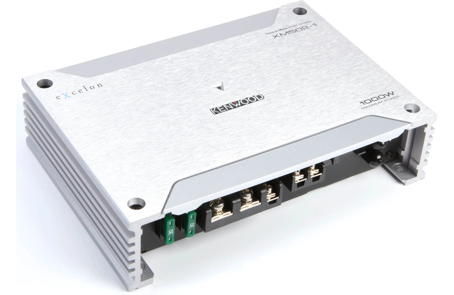 Kenwood Excelon XM502 - 1 Mono Subwoofer Powersports/Marine Amplifier — 500 watts RMS x 1 at 2 ohms - electronicsexpo.com - Marine Amplifiers
