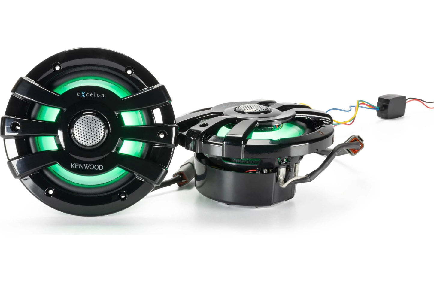 Kenwood Excelon XM65 6 - 1/2" Marine Speakers with LED Lighting (Pair) - electronicsexpo.com - Marine Speakers