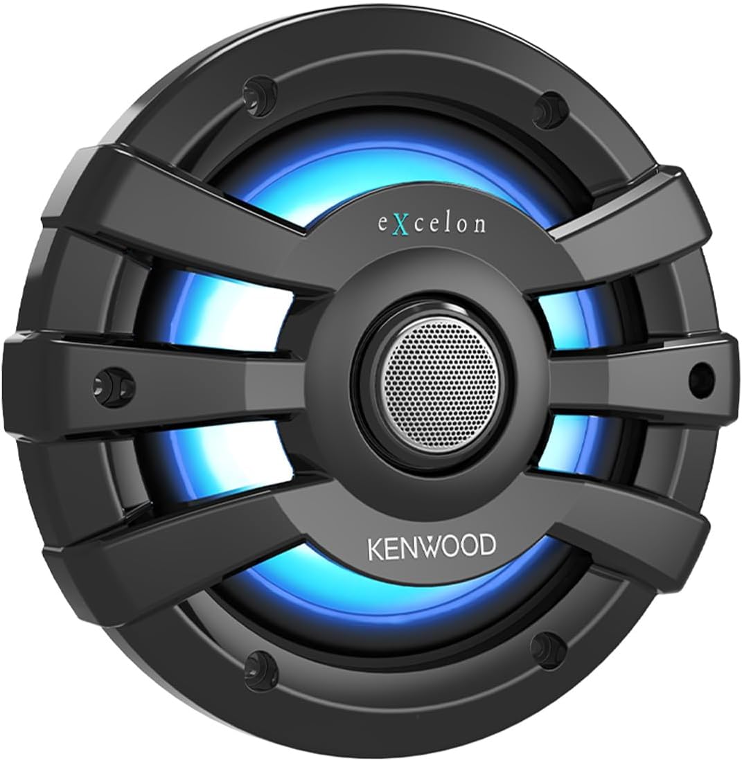 Kenwood Excelon XM65 6 - 1/2" Marine Speakers with LED Lighting (Pair) - electronicsexpo.com - Marine Speakers