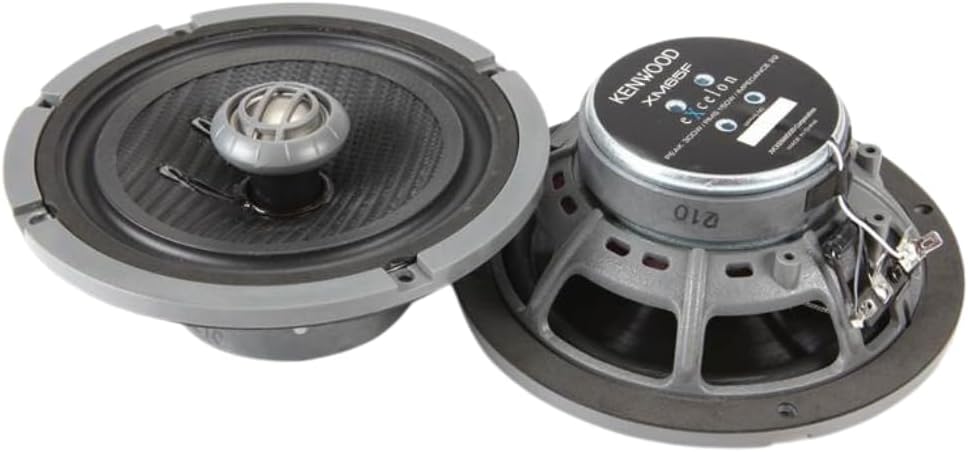 Kenwood Excelon XM65F 6 - 1/2" 2 - Way Front Speakers for Select 2014 - Up Harley Davidson Touring Model Motorcycles (Pair) - electronicsexpo.com - Motorcycle Speakers