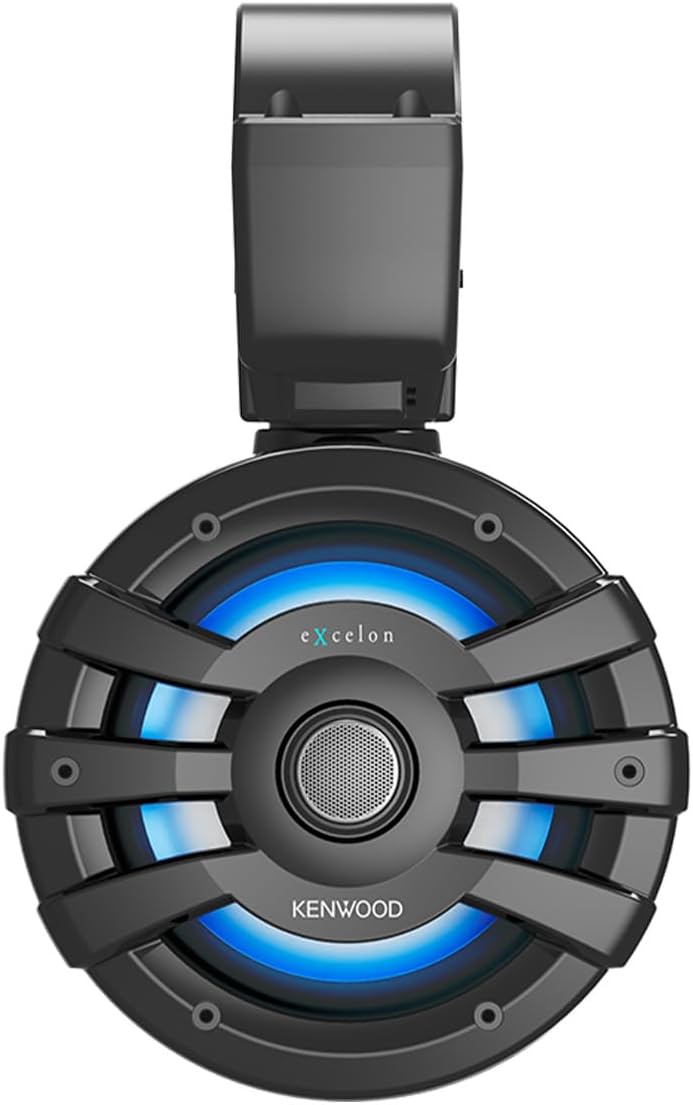 Kenwood Excelon XM77T 7.7" Tower Marine Speakers with LED Lighting (Pair) - electronicsexpo.com - Marine Speakers