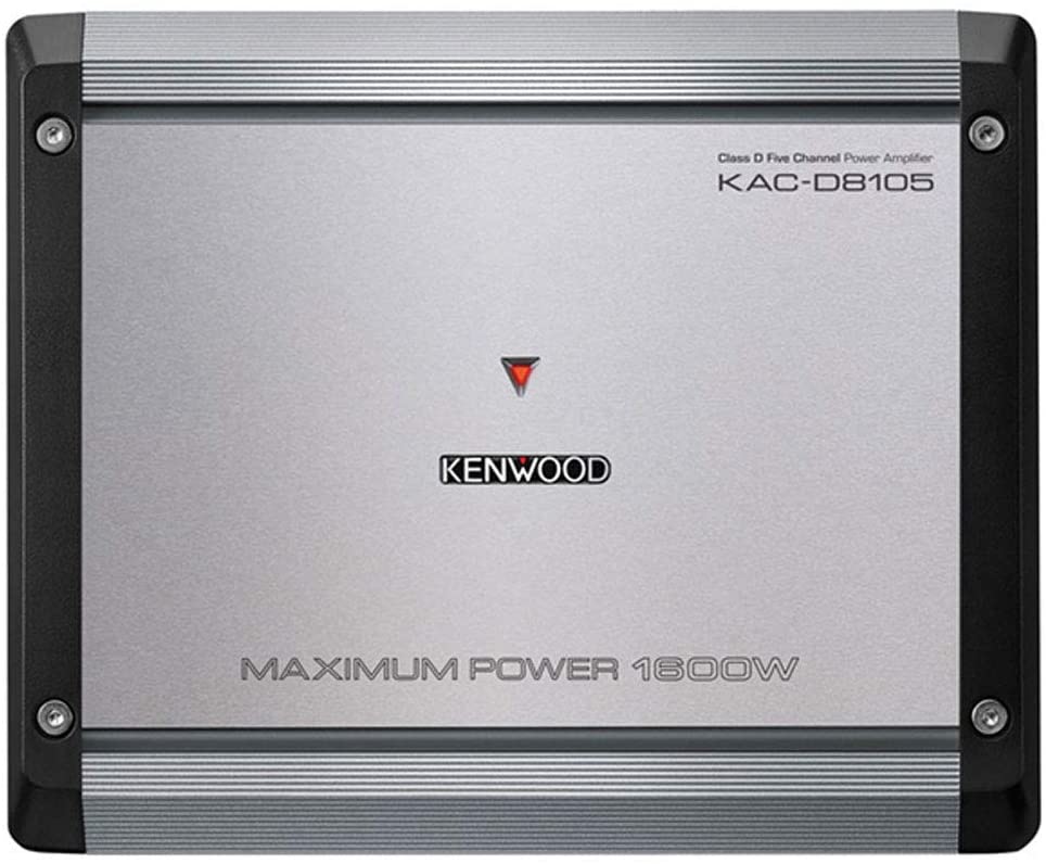 Kenwood KAC - D8105 5 - Channel 1600 Watts Max Power Amplifier (Open Box) - electronicsexpo.com - Car Amplifiers + Equalizers