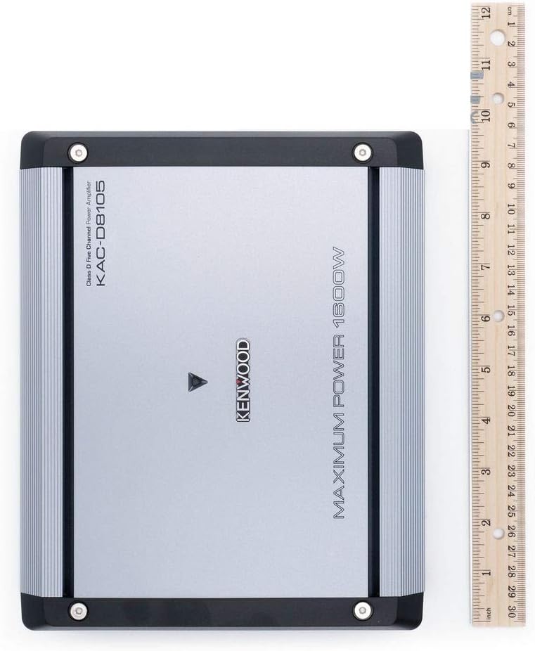 Kenwood KAC - D8105 5 - Channel 1600 Watts Max Power Amplifier (Open Box) - electronicsexpo.com - Car Amplifiers + Equalizers