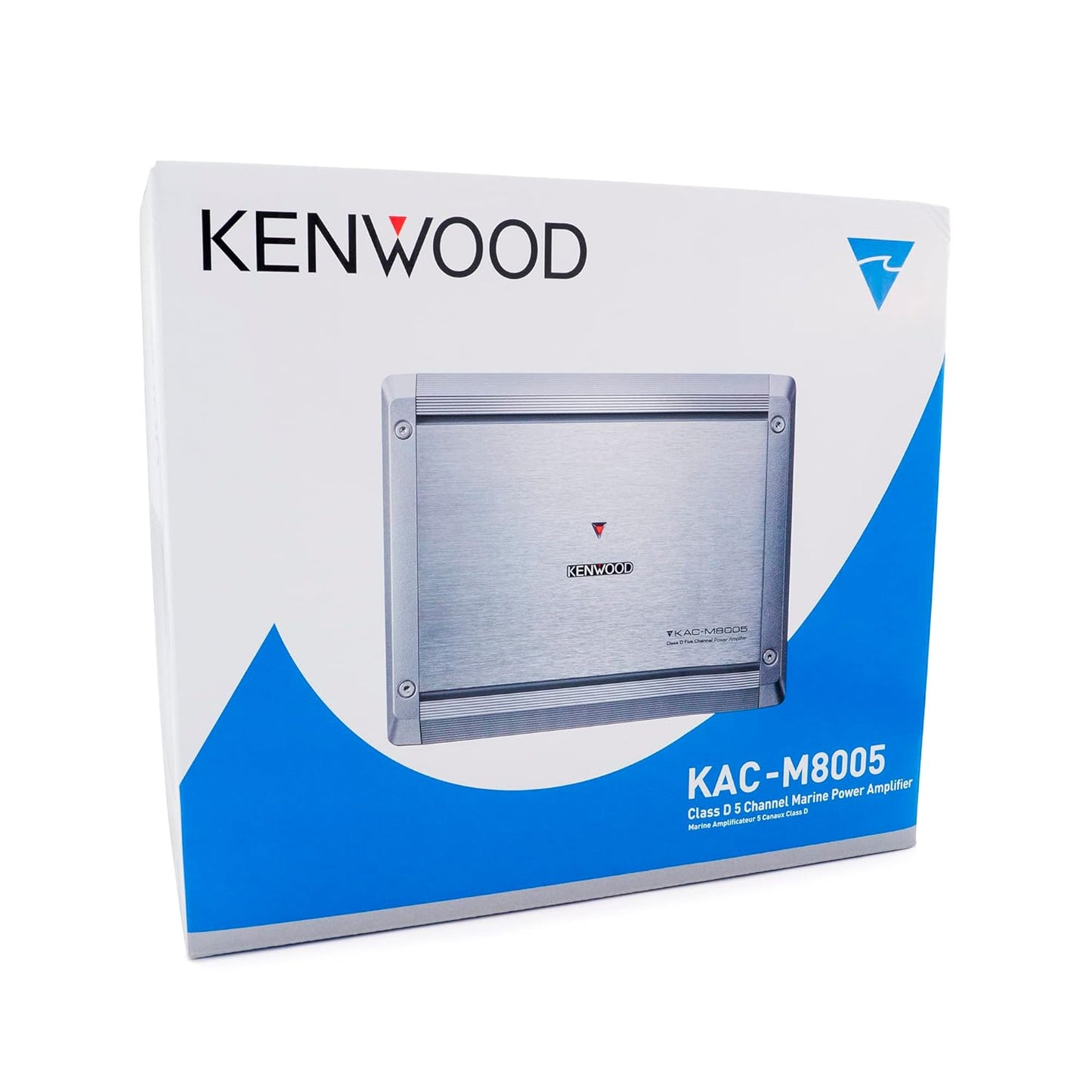 Kenwood KAC - M8005 5 - Channel Marine Amplifier — 50 watts RMS x 4 at 4 ohms + 500 watts RMS x 1 at 2 ohms - electronicsexpo.com - Marine Amplifiers
